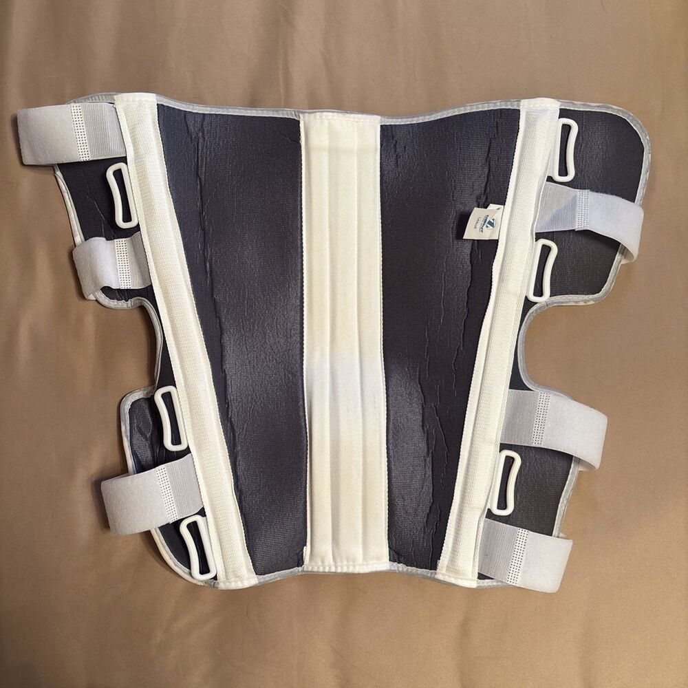 Zimmer Knee Immobilizer Brace Large 19" Tricot-Lined Contoured Stays 1877-505-19